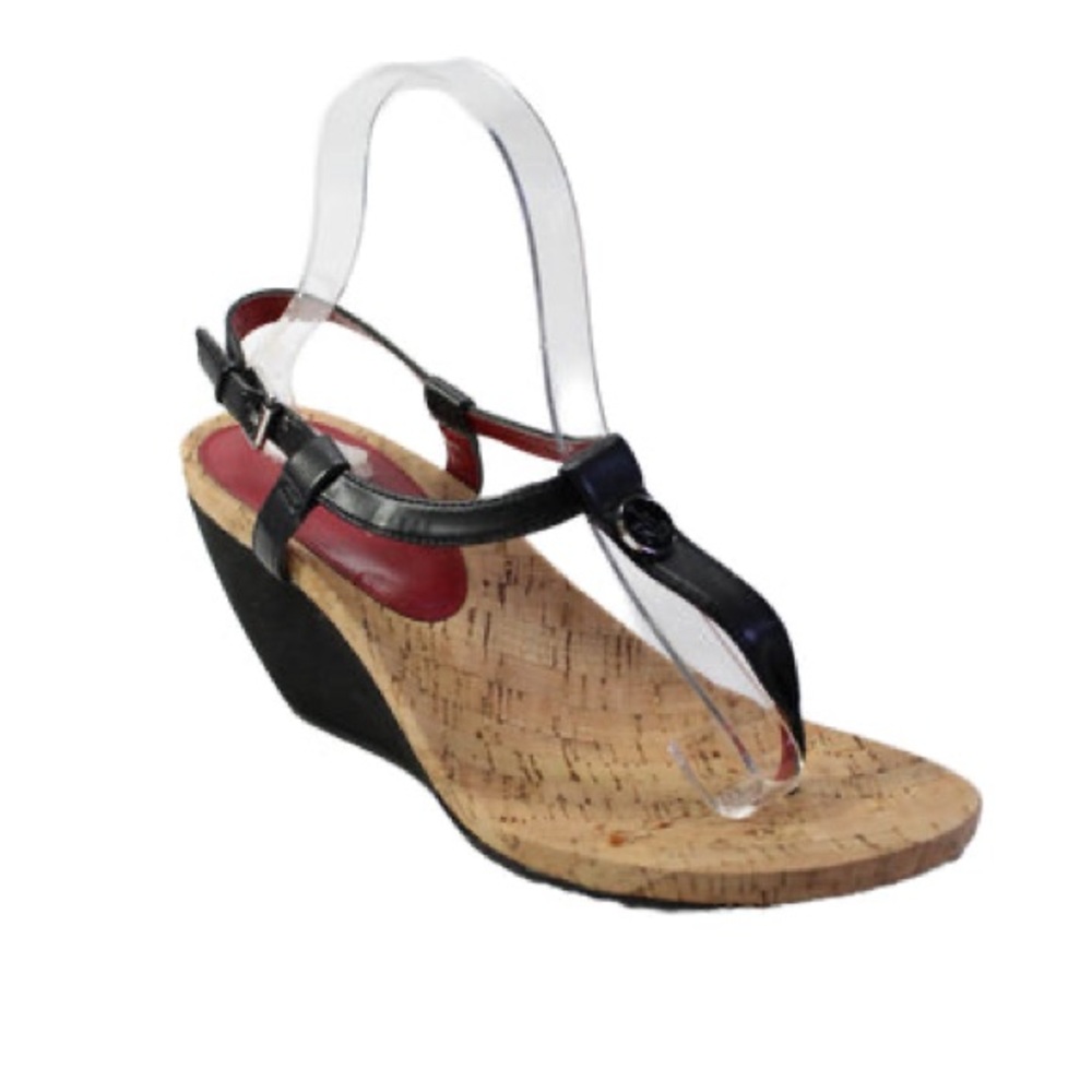 Ralph Lauren Reeta Wedge Wedge Sandals Size 7